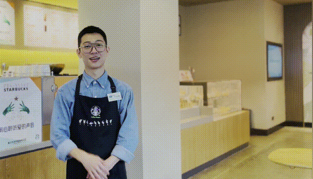 &zwj;深圳首家“不说话星巴克”火了！5.gif