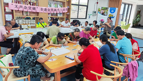 手工制作现场