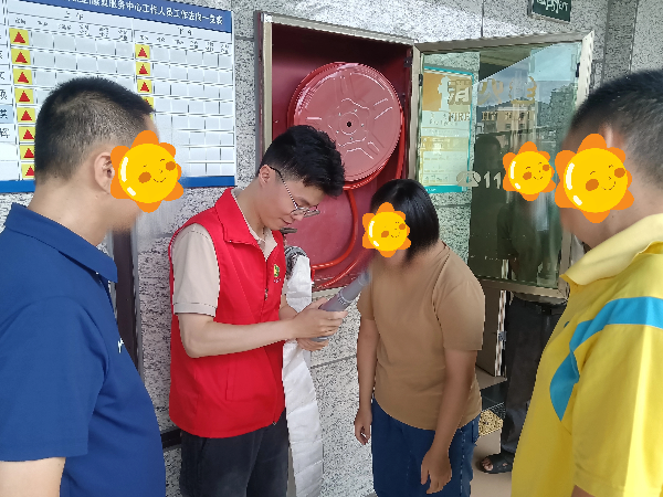 图：消防水带教学