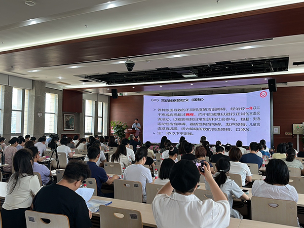 图：言语残疾标准及分级培训
