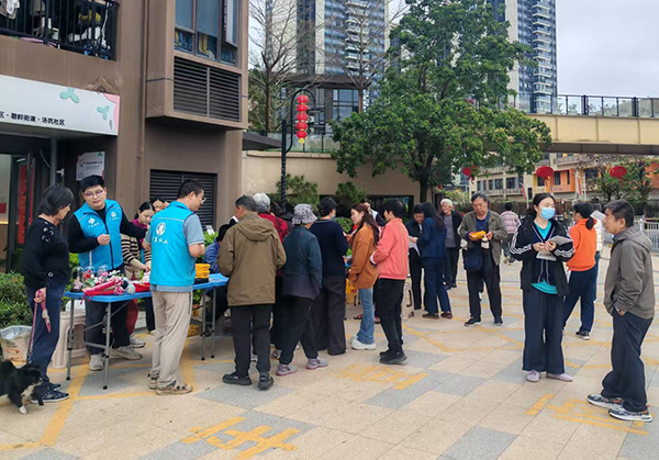 图：爱耳日宣传现场