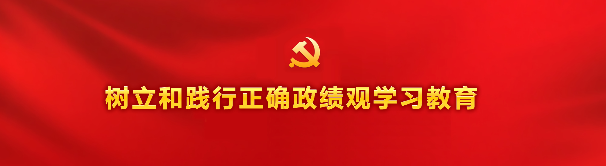 树立和践行正确政绩观学习教育
