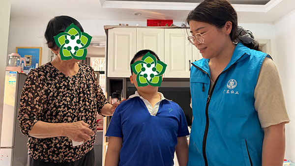 图：社区社工了接家属需求