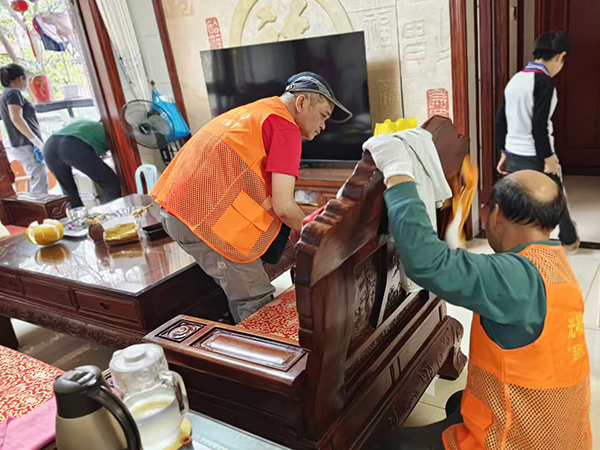 图：上门家政实操