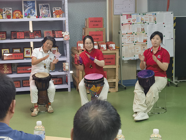 图：非洲鼓表演