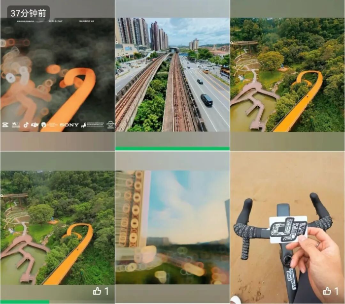 部分学员视频号作品截图