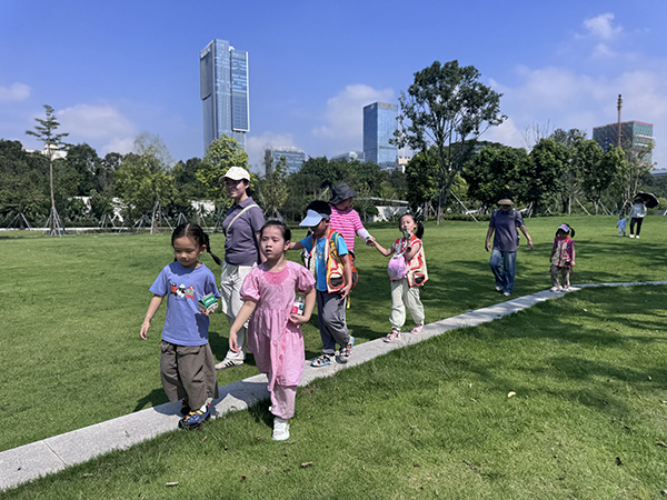 笔架山公园徒步健身