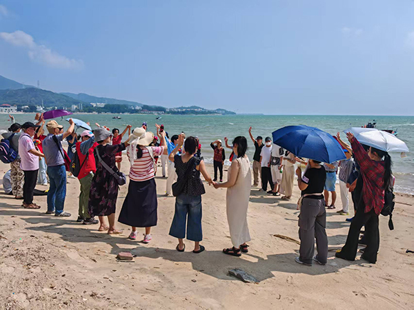 海边团建活动