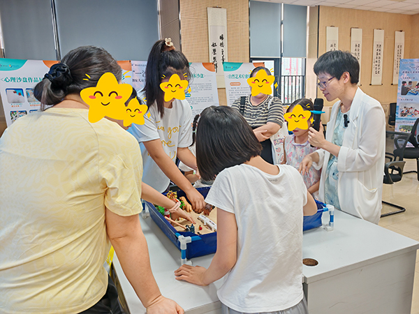 集体大沙盘环节现场